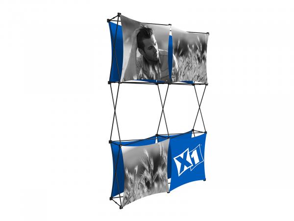 X1 5 ft. -- 2x3 F Fabric Pop-Up Display