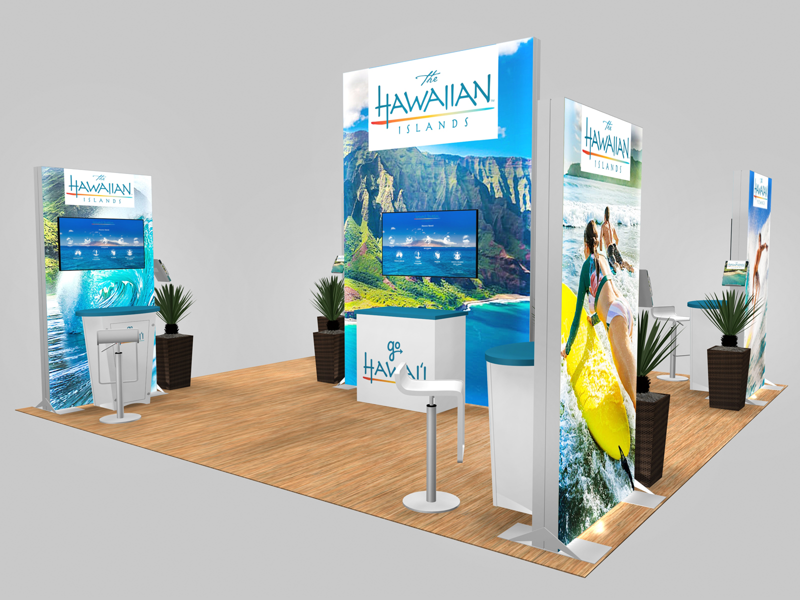 RE-9149 Island Rental Trade Show Exhibit -- Image 3