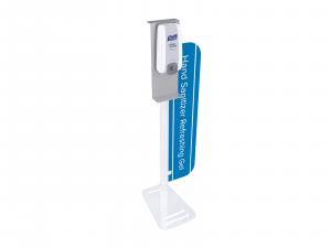 RET-906 Hand Sanitizer Stand w/ Graphic